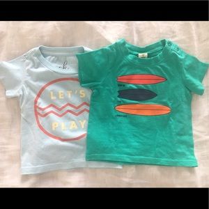Baby Boy Tees, 3-6 months